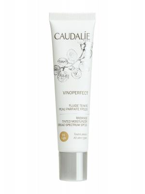 Vinoperfect fluido color tono claro fps 20  caudalie