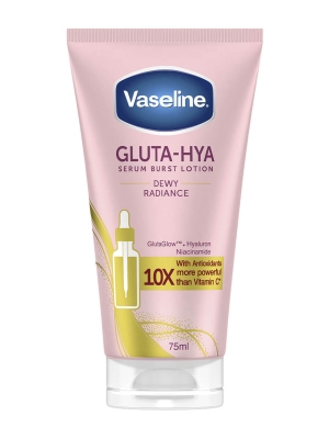 Vaseline gluta-hya sérum corporal dewy radiance 75ml