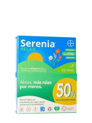Serenia relax pack 2x60 unidades