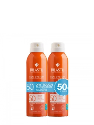 Rilastil Duplo Sun System spray Dry touch SPF50 2x200ml