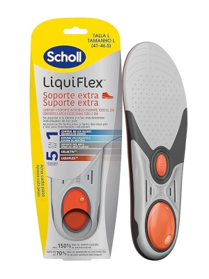 Dr scholl liquiflex plantillas soporte extra talla l 1 par
