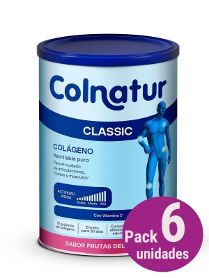 Pack 6 unidades colnatur classic frutas del bosque