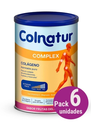 Pack 6 unidades colnatur complex sabor frutas bosque