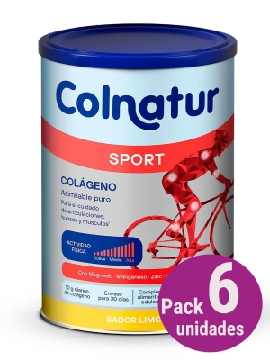 Pack 6 unidades colnatur sport limón