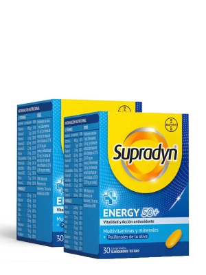 Supradyn energy 50+ pack 2x30 comprimidos