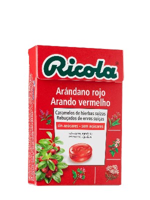 Ricola caramelo arandano sin azucar