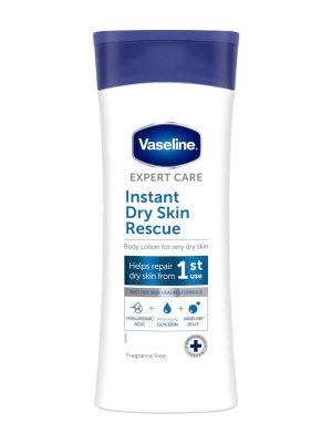 Vaseline expert care instant dry skin rescue loción corporal 400ml