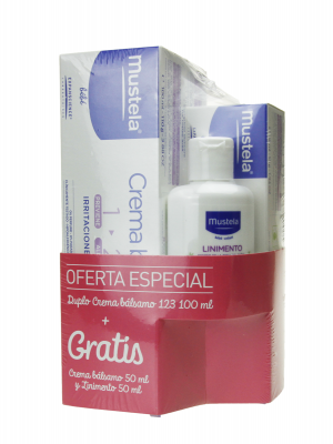 Mustela duplo crema bálsamo 123 100ml + regalo