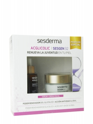 Sesderma pack acglicolic serum + sesgen 32 crema