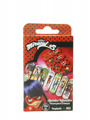 Tiritas ladybug 15 unidades