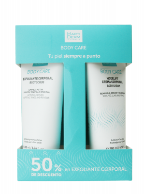Martiderm duplo body care modelift + exfoliante corporal