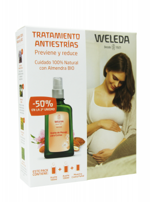Weleda tratamiento antiestrias duplo 200 ml