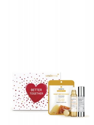 Sesderma pack c vit fluido + acglicolic crema gel + mascarilla