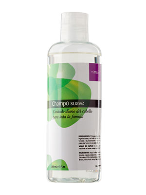 Champú suave mimaos 250 ml.