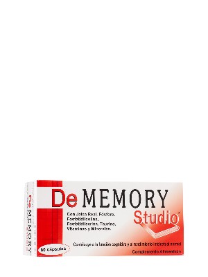 Dememory studio 60 cápsulas