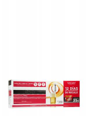 Dercos aminexil pro vichy pack 2 u mujer + 12 días tratamiento gratis