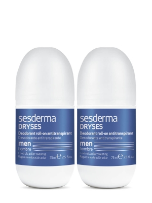 Sesderma pack dryses desodorante roll-on hombre 2x75ml