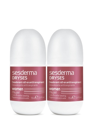 Sesderma pack dryses desodorante roll-on mujer 2x75ml