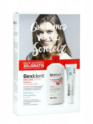 Bexident pack colut clorhexidina + pasta tricosa