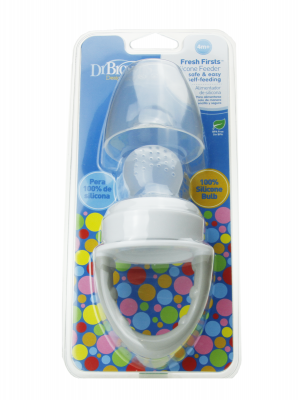 Dr browns alimentador antiahogo gris