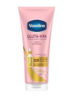 Vaseline gluta-hya sérum corporal dewy radiance 200ml