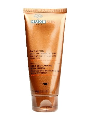 Leche corporal autobronceadora tacto seda de nuxe 100ml