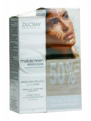 Ducray melascreen crema ligera + despigmentante