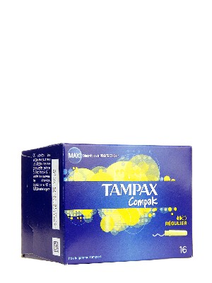 Tampax compak regular 16 unidades