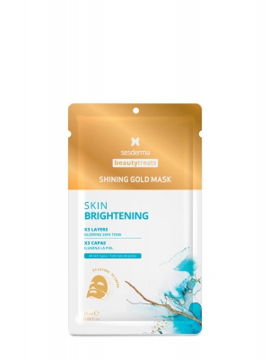 Sesderma shining gold mask skin brightening 1 sobre 25ml