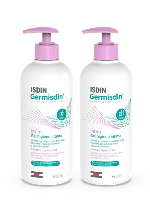 Isdin germisdin intim duplo higiene íntima ph fisiológico 2x500ml
