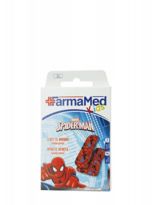 Farmamed spiderman tiritas infantiles 16 unidades
