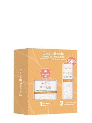 Avène pack dermabsolu rutina día crema + contorno