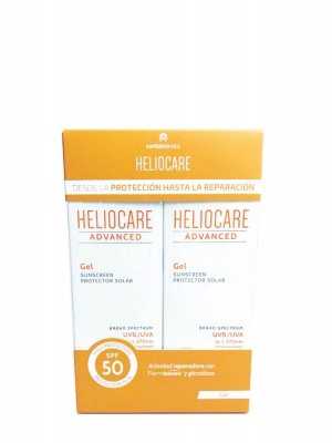 Heliocare advanced duplo gel spf 50 2x200ml