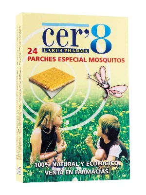 Cer`8 mosquito  24 parches