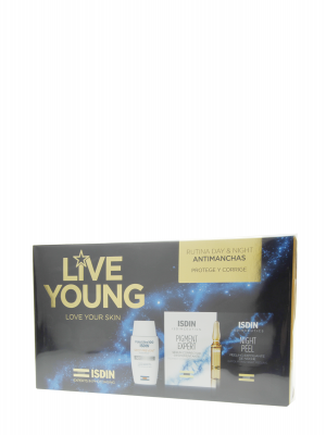 Isdin pack live young fotoprotector spot prevent + ampollas antimanchas