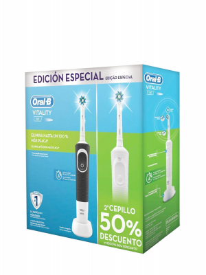Oral b vitality 100 pack 2 cepillos eléctricos