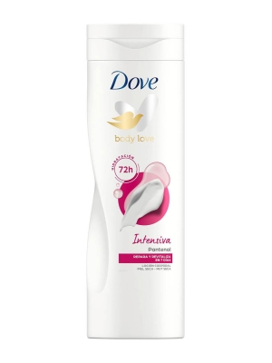 Dove intensiva loción corporal pantenol 400ml