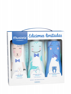 Mustela pack edición limitada hydra bebé,champú y gel suave