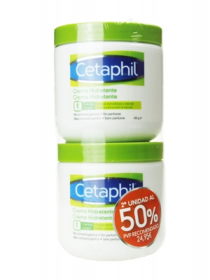 Cetaphil duplo crema hidratante corporal 2x453gr