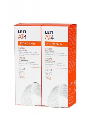 Leti at4 duplo crema facial piel atópica 50ml