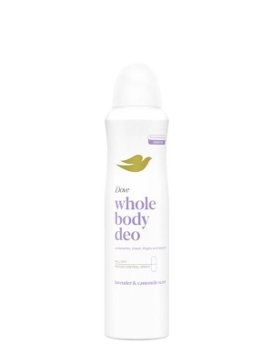 Dove whole body desodorante corporal spray 150 ml