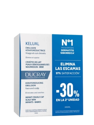 Ducray duplo kelual emulsion queratorreductora 2x50ml