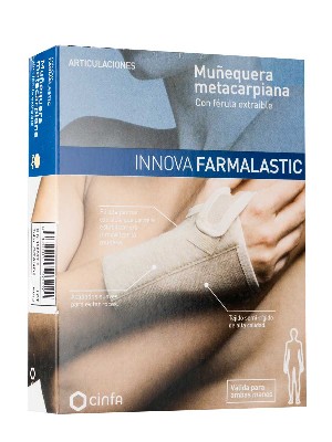 Farmalastic muñequera férula metacarpiana talla pequeña