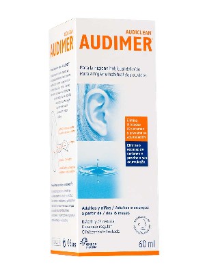 Audimer solución limpieza oídos 60 ml