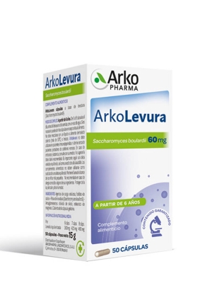 Arkopharma arkolevura 50 cápsulas