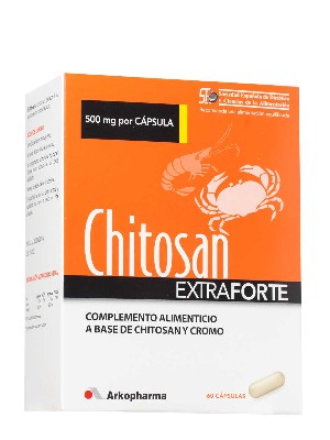 Arkopharma chitosan extra forte 500 mg 60 cápsulas