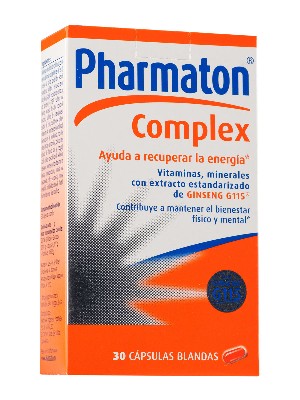 Pharmaton complex 30 cápsulas