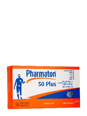 Pharmaton 50 plus 30 capsulas