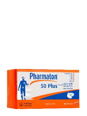 Pharmaton 50 plus 60 cápsulas
