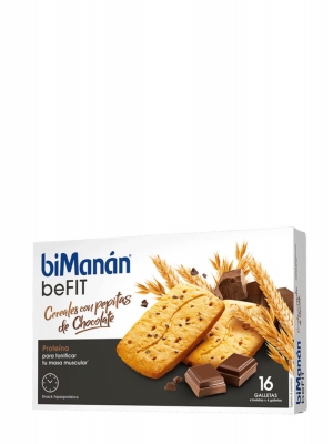 Bimanan befit galletas de cereales con chocolate 16 galletas